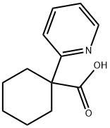 1-(pyridin-2-yl)cyclohexanecarboxylic acid Struktur