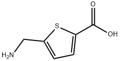 5-(AMINOMETHYL)THIOPHENE-2-CARBOXYLIC ACID Struktur