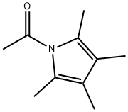 1H-Pyrrole, 1-acetyl-2,3,4,5-tetramethyl- (9CI) Struktur