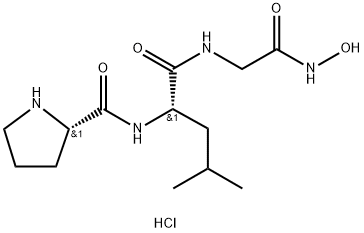 H-PRO-LEU-GLY-NHOH塩酸塩 化學(xué)構(gòu)造式