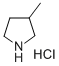 3-METHYL-PYRROLIDINE HYDROCHLORIDE
 Struktur