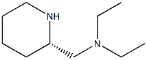 (S)-N,N-DIETHYL-2-PIPERIDINEMETHANAMINE Struktur