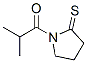 2-Pyrrolidinethione,  1-(2-methyl-1-oxopropyl)-  (9CI) Struktur