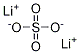 LithiuMsulfate Struktur