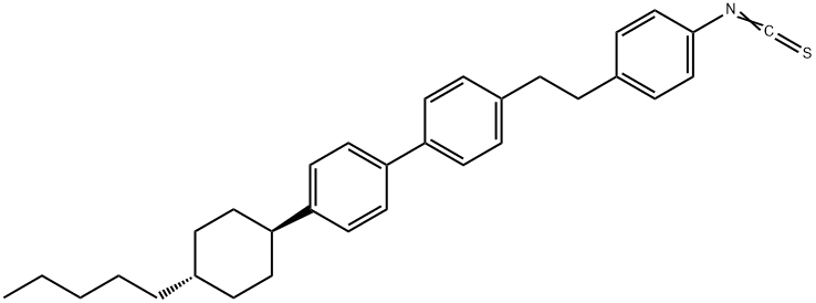 4-(2-(4-ISOTHIOCYANATOPHENYL)ETHYL)-4'-& Struktur