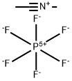 ethylidynemethylammonium hexafluorophosphate Struktur