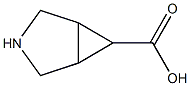 3-azabicyclo[3.1.0]hexane-6-carboxylic acid Struktur