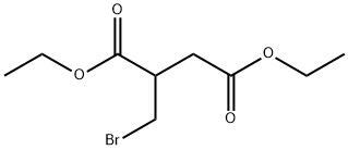 Butanedioic acid, (bromomethyl)-, diethyl ester (9CI) Struktur