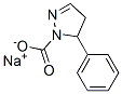 sodium 5-phenyl-4,5-dihydropyrazole-1-carboxylate Struktur