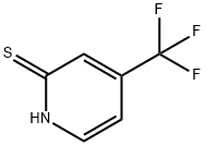 4-(Trifluoromethyl)pyridine-2-thiol Struktur