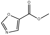 Methyl 5-oxazolecarboxylate Struktur