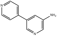 3,4'-bipyridin-5-aMine Struktur