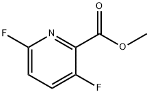 Methyl 3,6-difluoropicolinate Struktur