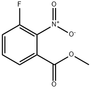 Methyl 3-fluoro-2-nitrobenzoate Struktur