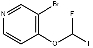 3-bromo-4-(difluoromethoxy)pyridine Struktur