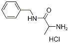 2-Amino-N-benzylpropanamide hydrochloride Struktur