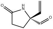 (2R)-2-ethenyl-5-oxo-2-Pyrrolidinecarboxaldehyde Struktur