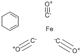 CYCLOHEXADIENE IRON TRICARBONYL Struktur