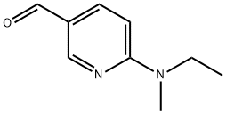 6-(ethyl(Methyl)aMino)nicotinaldehyde Struktur