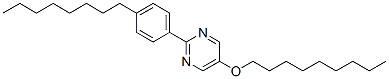 5-(Nonyloxy)-2-(4-octylphenyl)-pyrimidine Struktur