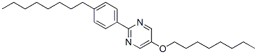 5-(Octyloxy)-2-(4-octylphenyl)-pyrimidine Struktur