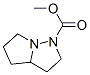 1H-Pyrrolo[1,2-b]pyrazole-1-carboxylic  acid,  hexahydro-,  methyl  ester Struktur