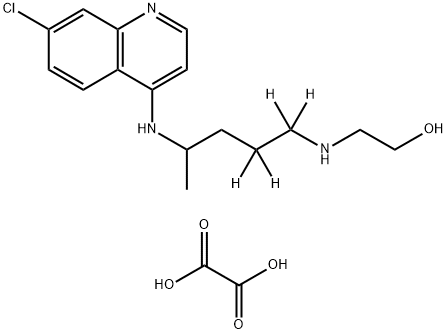 Cletoquine-d4 Oxalate Struktur