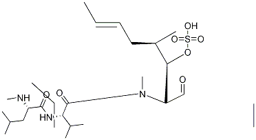 Cyclosporin A Sulfate Struktur