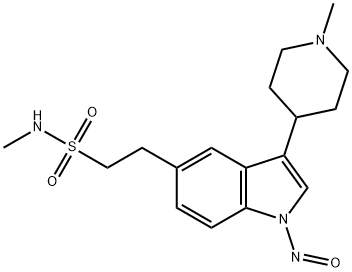 N-(Indole)nitroso Naratriptan Struktur