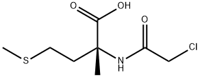 Isovaline,  N-(chloroacetyl)-4-(methylthio)-  (9CI) Struktur