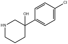 3-(4-CHLOROPHENYL)-3-PIPERIDINOL Struktur