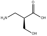 (R)-3-aMino-2-(hydroxyMethyl)propanoic acid Struktur