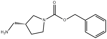 (R)-1-Cbz-3-(aminomethyl)pyrrolidine Struktur