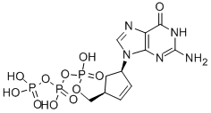 carbovir triphosphate Struktur