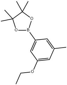 3-Ethoxy-5-Methylphenylboronic acid, pinacol ester Struktur