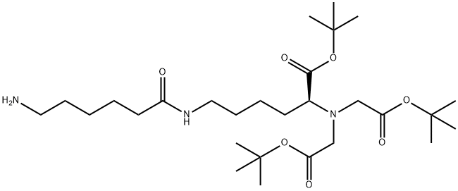 Aminocaproic Nitrilotriacetic Acid Tri-tert-butylester Struktur