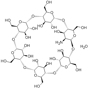 3A-Amino-3A-deoxy-(2AS,3AS)-alpha-cyclodextrin Hydrate