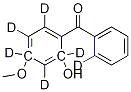 2-Hydroxy-4-Methoxybenzophenone--d6 Struktur