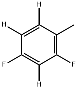 2,4-Difluorotoluene--d3 Struktur