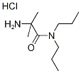 2-Amino-2-methyl-N,N-dipropylpropanamidehydrochloride Struktur