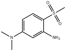 N1,N1-Dimethyl-4-(methylsulfonyl)-1,3-benzenediamine Struktur