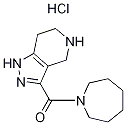 1-Azepanyl(4,5,6,7-tetrahydro-1H-pyrazolo-[4,3-c]pyridin-3-yl)methanone hydrochloride