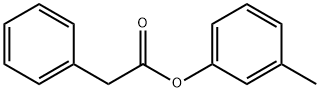 M-CRESYL PHENYLACETATE Struktur