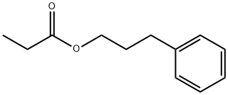 3-PHENYL PROPYL PROPIONATE Struktur