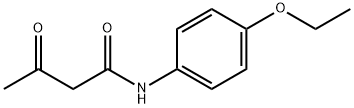 Acetoacet-p-phenetidide Structure