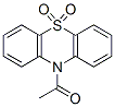 10-Acetyl-10H-phenothiazine 5,5-dioxide Struktur