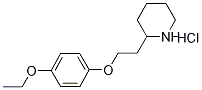 2-[2-(4-Ethoxyphenoxy)ethyl]piperidinehydrochloride Struktur