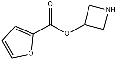 3-Azetidinyl 2-furoate Struktur