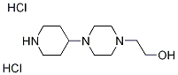 2-[4-(4-Piperidinyl)-1-piperazinyl]-1-ethanoldihydrochloride Struktur