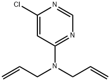 N,N-Diallyl-6-chloro-4-pyrimidinamine Struktur